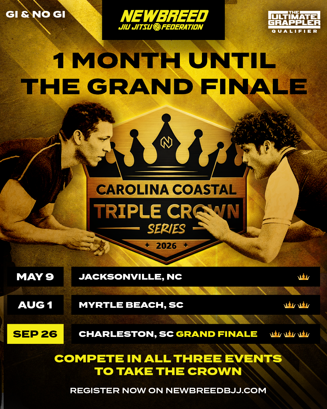 Newbreed Triple Crown — month 3